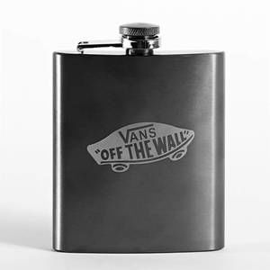 NEW VANS stainless steel flask in silver